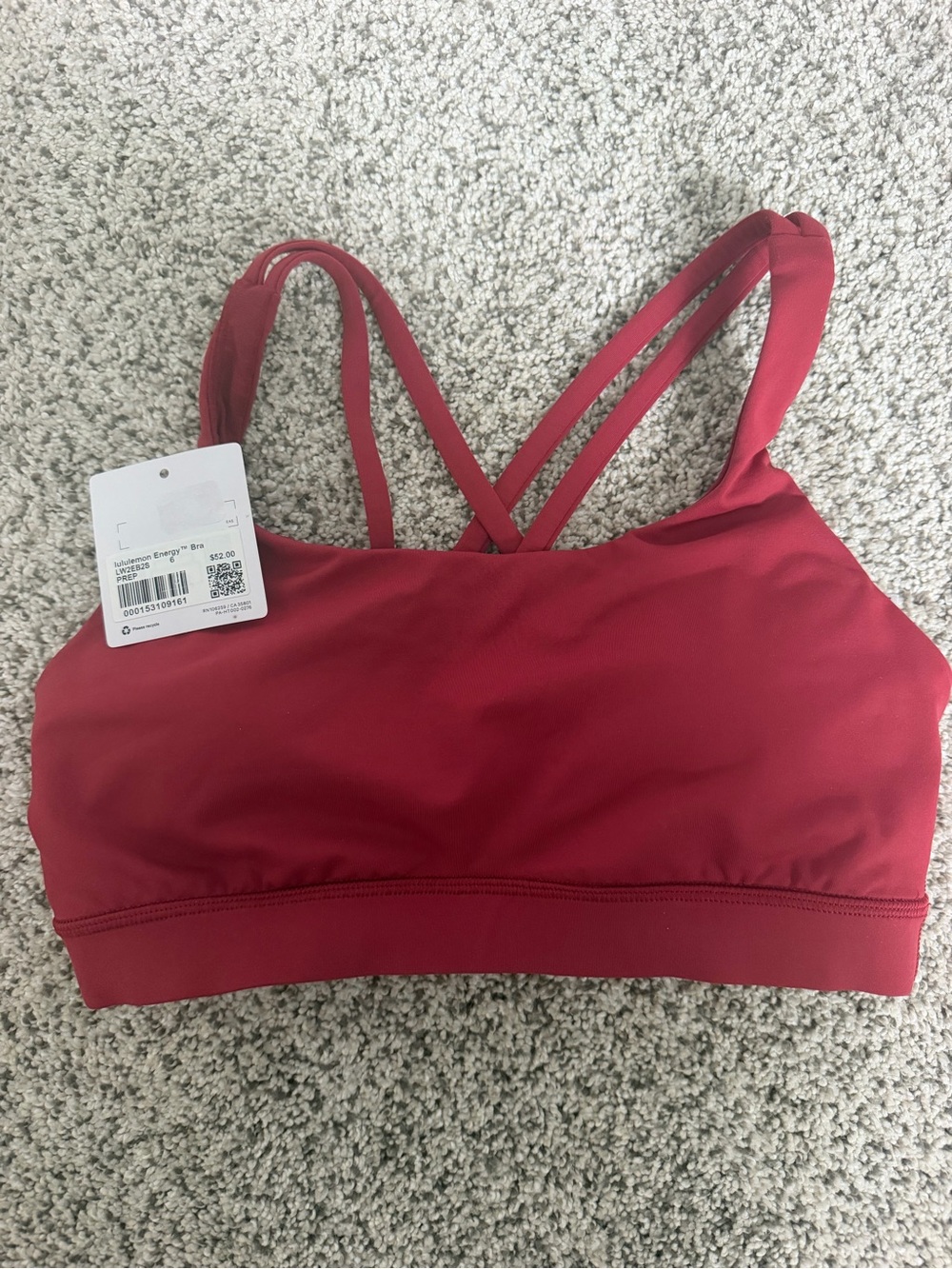 NWT Lululemon Energy Bra